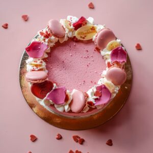 Moederdag framboos - ruby chocolade 6 personen