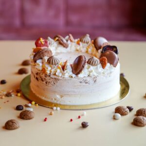 Pakjesavond ijstaart cookies caramel-vanille 6 personen